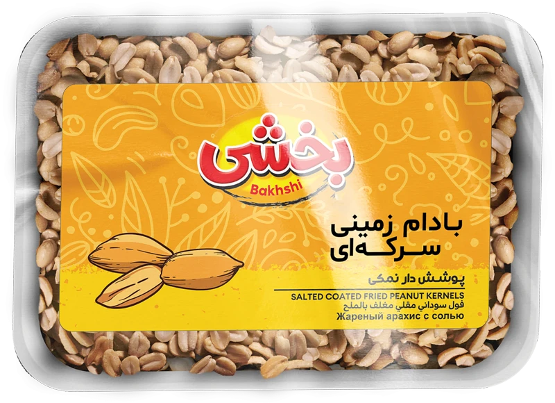 بادام زمینی سرکه نمکی | 3.5 کیلویی